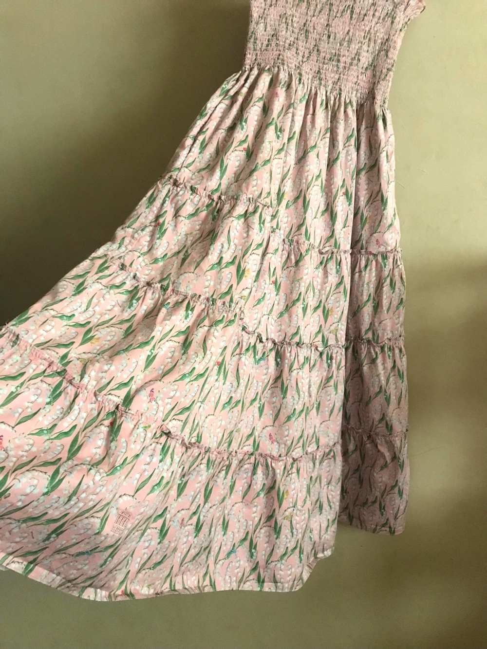 HILL HOUSE The Elite Nap Dress in Pink Floral - Picture 4 of 10